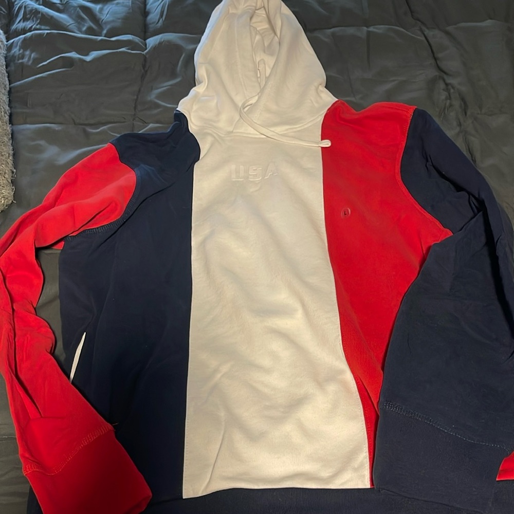 USA american eagle men’s hoodie sz large
